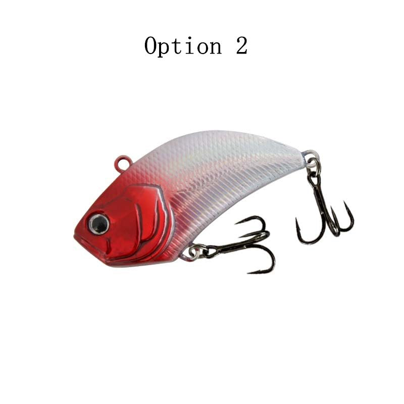 2pc 5.3cm 14g plastic sinking VIB lure lipless crankbait