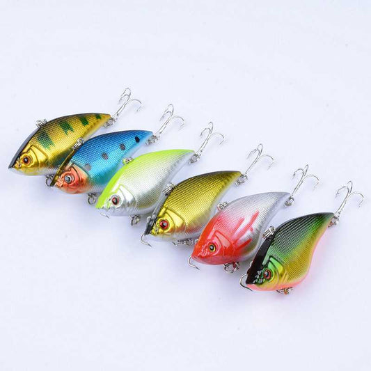 2pc 8cm 15.9g plastic sinking VIB lure lipless crankbait