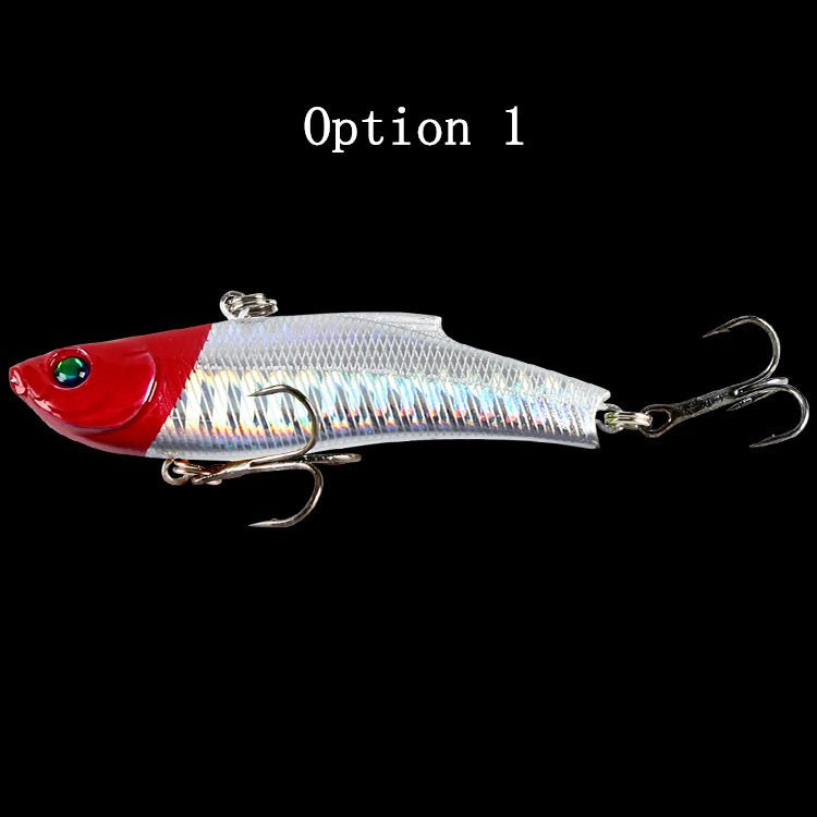 2pc 7cm 17.9g plastic sinking VIB lure lipless crankbait