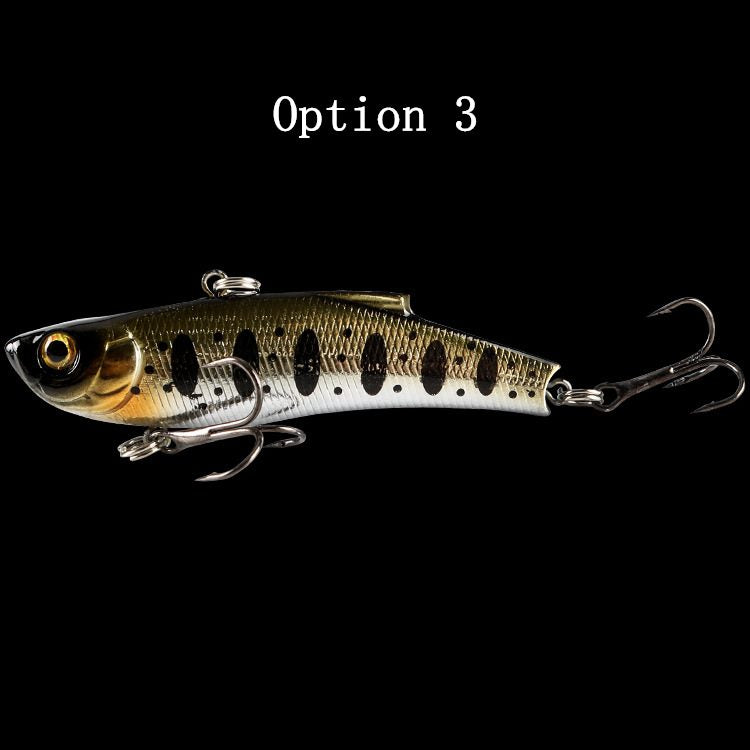 2pc 7cm 17.9g plastic sinking VIB lure lipless crankbait