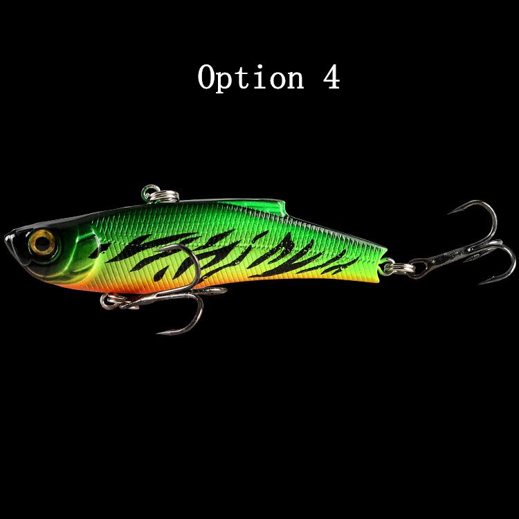 2pc 7cm 17.9g plastic sinking VIB lure lipless crankbait