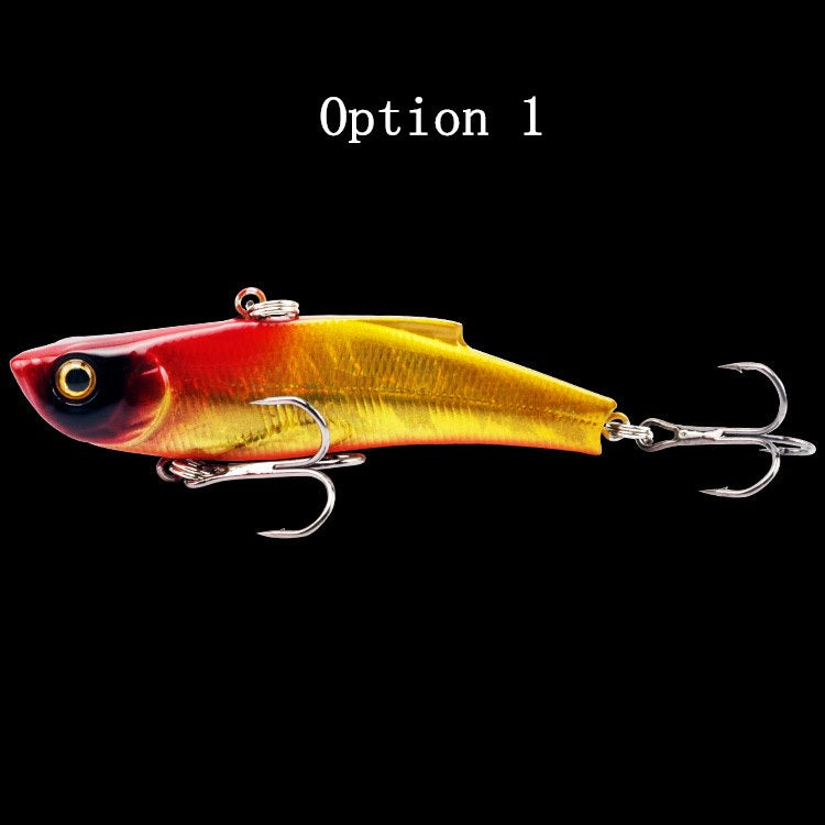 2pc 7.5cm 18g plastic sinking VIB lure lipless crankbait