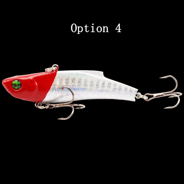 2pc 7.5cm 18g plastic sinking VIB lure lipless crankbait