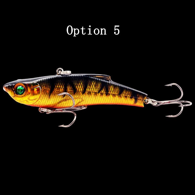 2pc 7.5cm 18g plastic sinking VIB lure lipless crankbait