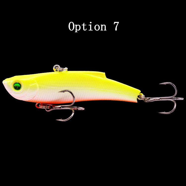 2pc 7.5cm 18g plastic sinking VIB lure lipless crankbait