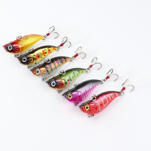 2pc 5.8cm 13.5g plastic sinking VIB lure lipless crankbait