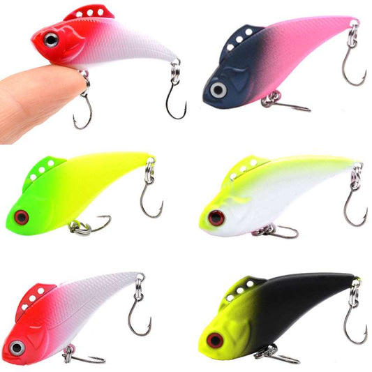 2pc 4.1cm 3.8g plastic sinking VIB lure lipless crankbait