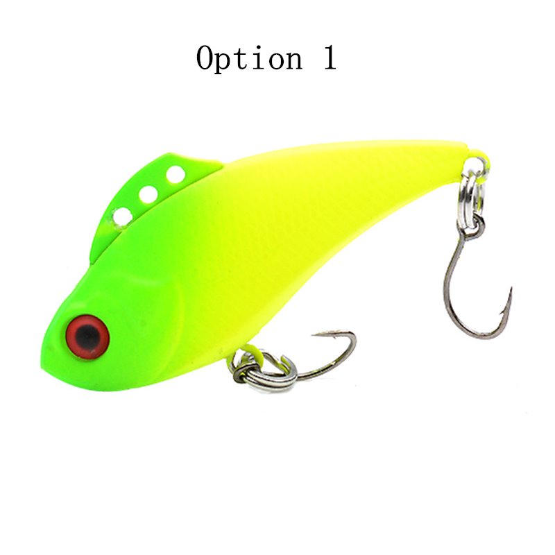 2pc 4.1cm 3.8g plastic sinking VIB lure lipless crankbait