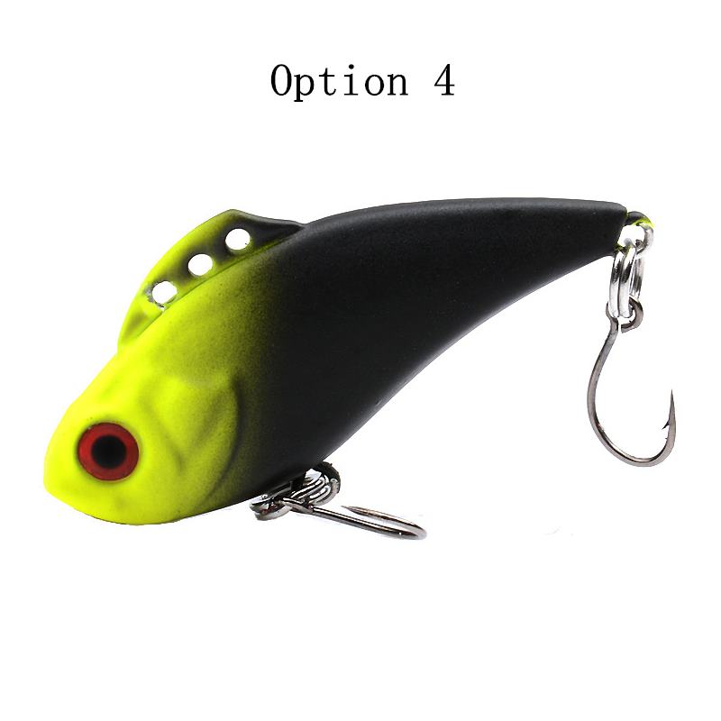 2pc 4.1cm 3.8g plastic sinking VIB lure lipless crankbait