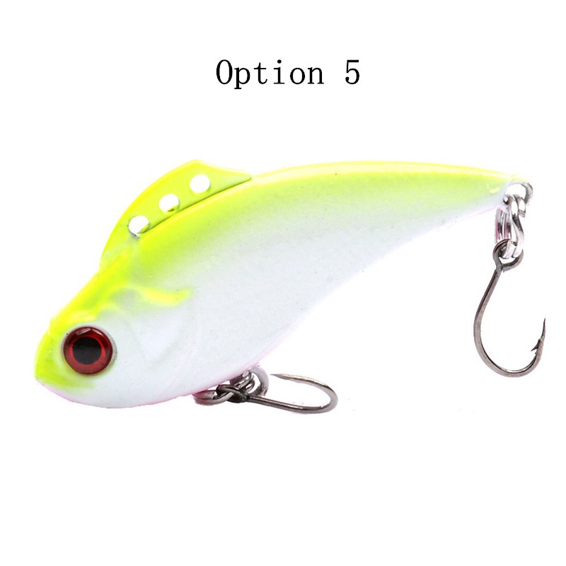 2pc 4.1cm 3.8g plastic sinking VIB lure lipless crankbait