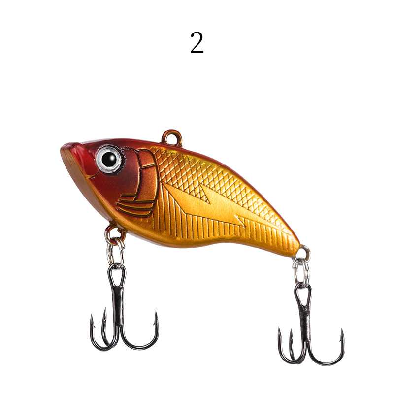 2pc 5.5cm 13.3g plastic sinking VIB lure lipless crankbait