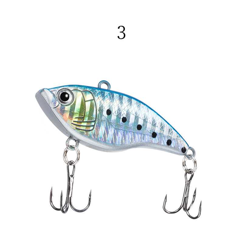 2pc 5.5cm 13.3g plastic sinking VIB lure lipless crankbait