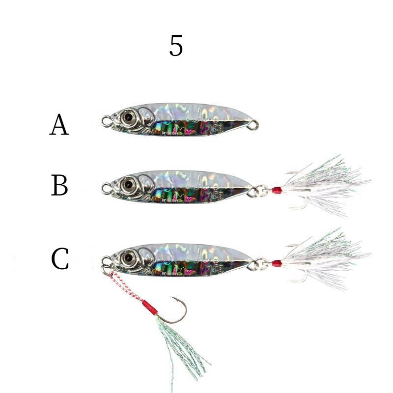 2pc 7/10/15/20/25/30/40/60/80g Jig lures