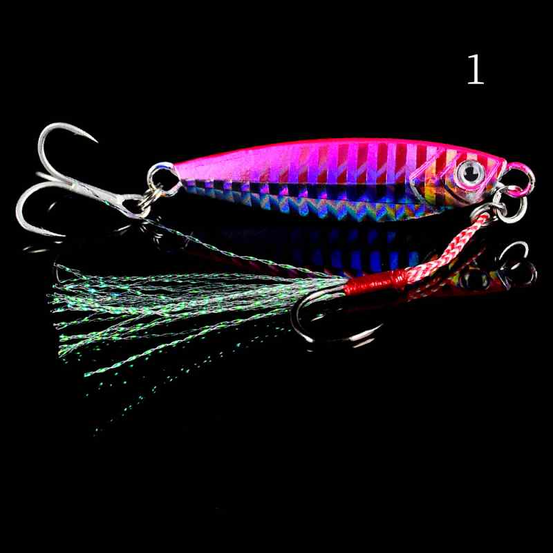 1pc 7/10/15/20/30g metal Jig lure