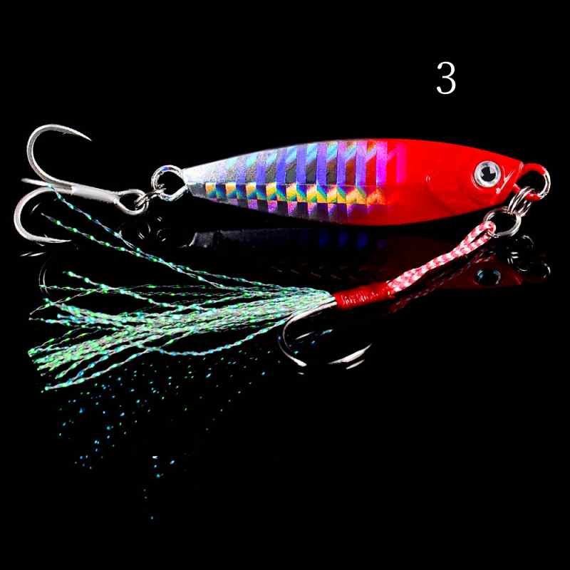 1pc 7/10/15/20/30g metal Jig lure