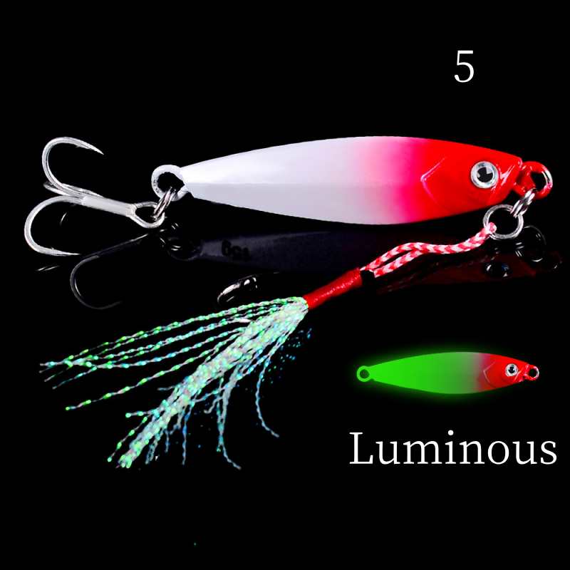 1pc 7/10/15/20/30g metal Jig lure