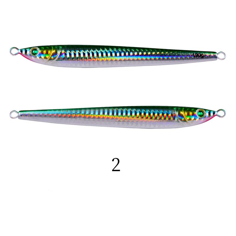 1pc 7/10/14/17/21/28/40/60/80/100g metal Jig lures