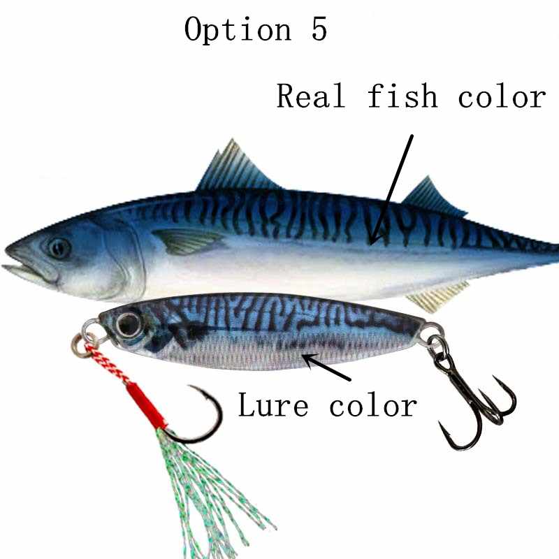 2pc 7/10/15/20/25/30/40 Jig metal lures