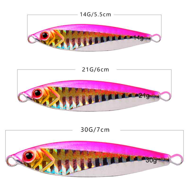 1pc 14/21/30g Jig fishing lure wholesale