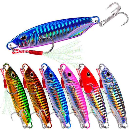 1pc 10/15/20/30/40/50g metal Jig lure