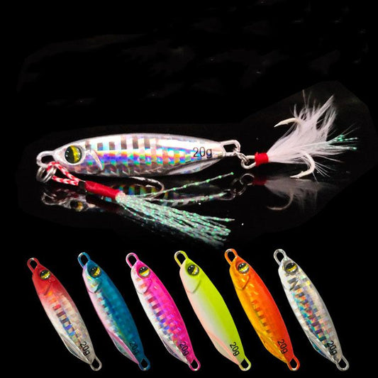 2pcs 7/10/15/20/25/30/40g metal Jig fishing lures