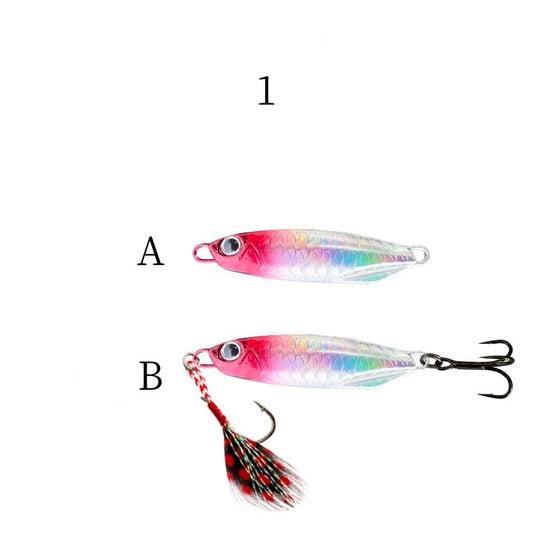 2pc 7/10/15/20/25/30/40g  metal Jig lure