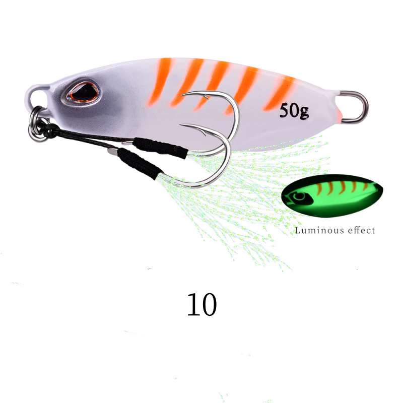 1pc 10/15/20/30/40/50g metal Jig lures