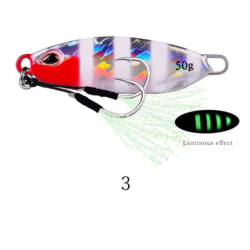 1pc 10/15/20/30/40/50g metal Jig lures