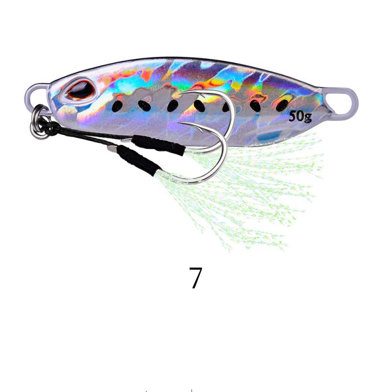 1pc 10/15/20/30/40/50g metal Jig lures