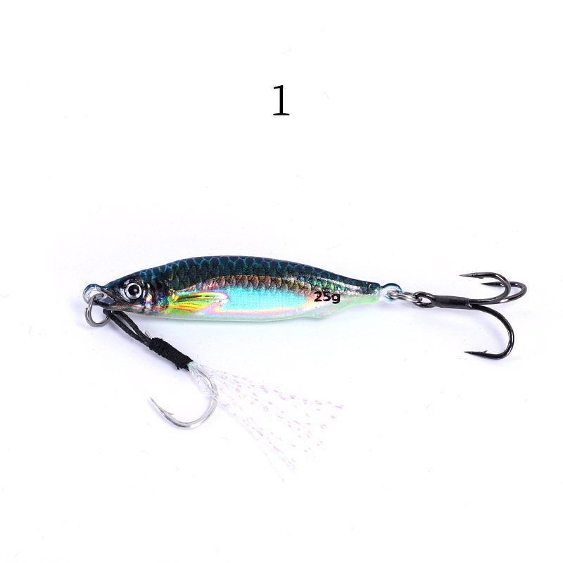 2pc 10/15/20/25g Three-Dimensional JIG lure