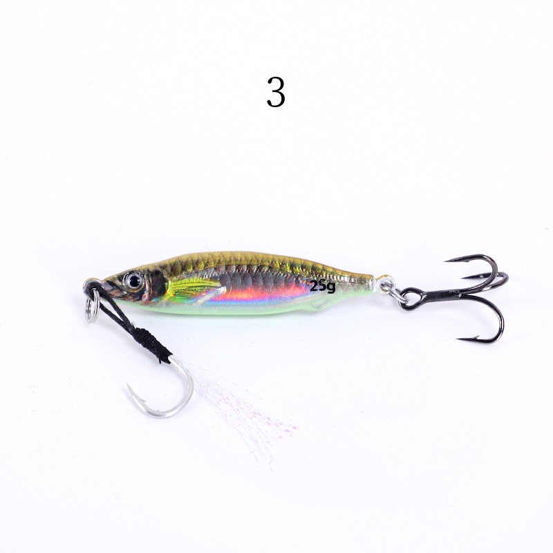 2pc 10/15/20/25g Three-Dimensional JIG lure