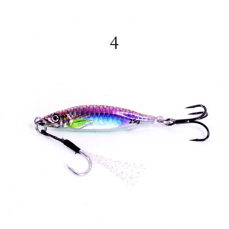 2pc 10/15/20/25g Three-Dimensional JIG lure