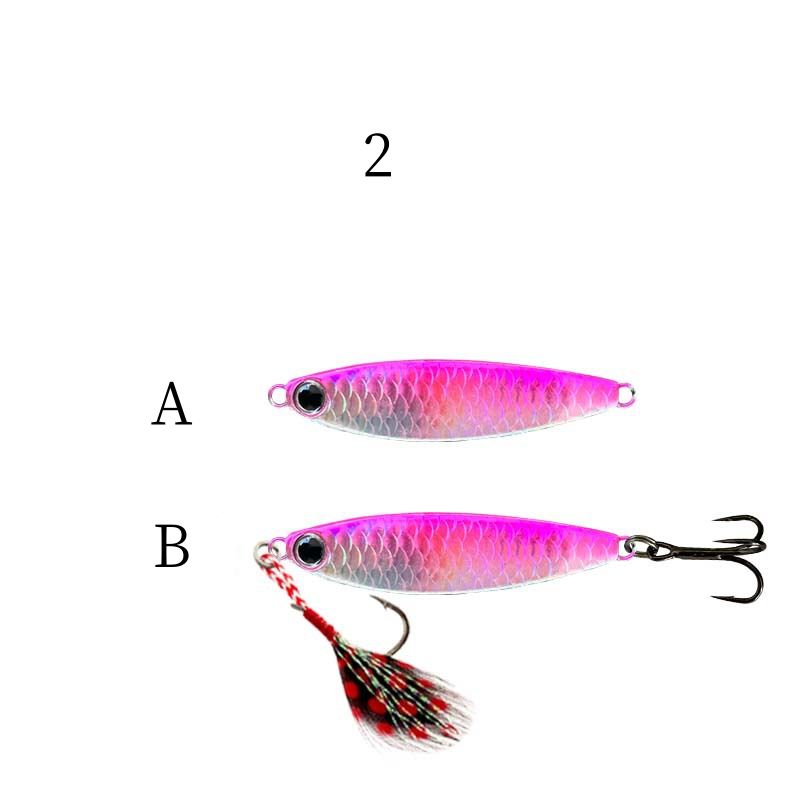 2pc 7/10/15/20/25/30/40g wholesale  metal Jig lure