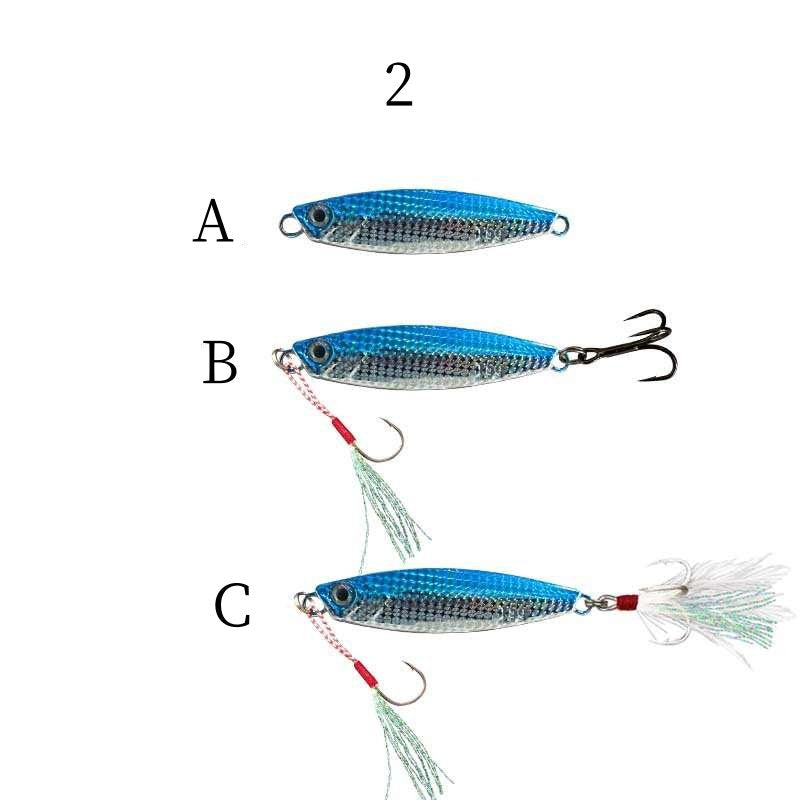 2pc 25/30/40g metal Jig lures wholesale