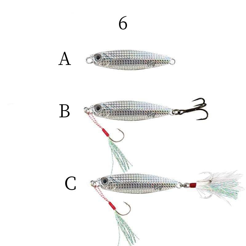 2pc 25/30/40g metal Jig lures wholesale