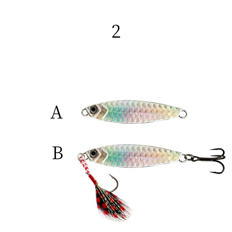 2pc 7/10/15/20/25/30/40g  wholesale metal Jig lures