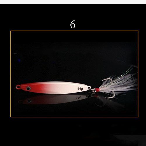 2pc 7/10/14/17/21g metal Jig lures wholesale