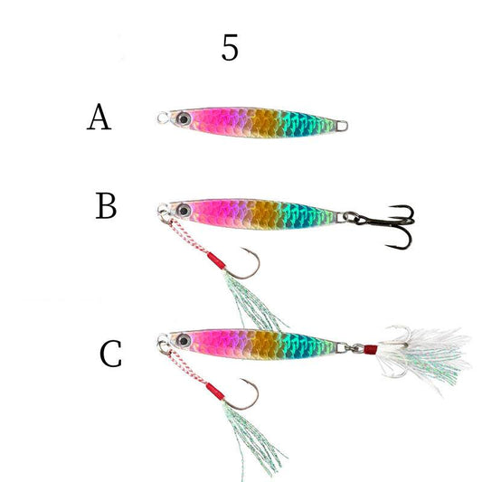 2pcs 7/10/14/17/21/25/30/40g Jig lures