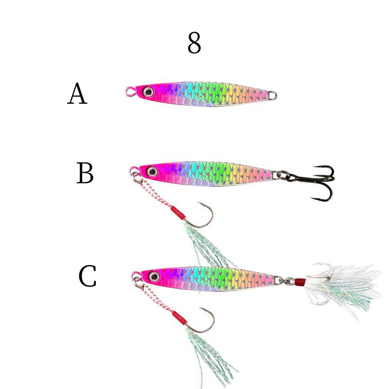 2pcs 7/10/14/17/21/25/30/40g Jig lures