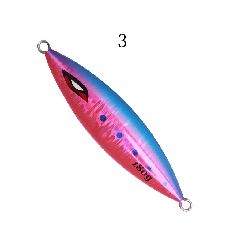 1pc 40/60/80/100/130/150/180/200/220/300/500/750/1000g luminous jig lure