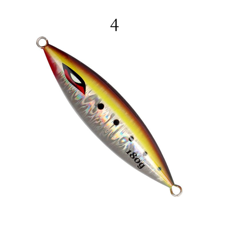 1pc 40/60/80/100/130/150/180/200/220/300/500/750/1000g luminous jig lure