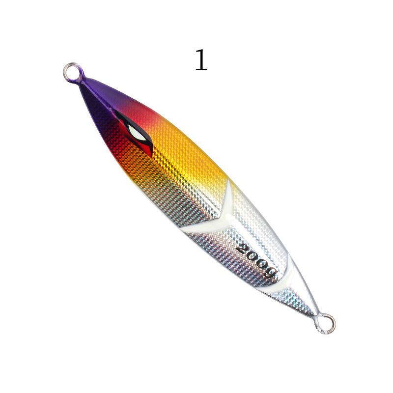 1pc 60/80/100/120/150/200/250g luminous jig lure