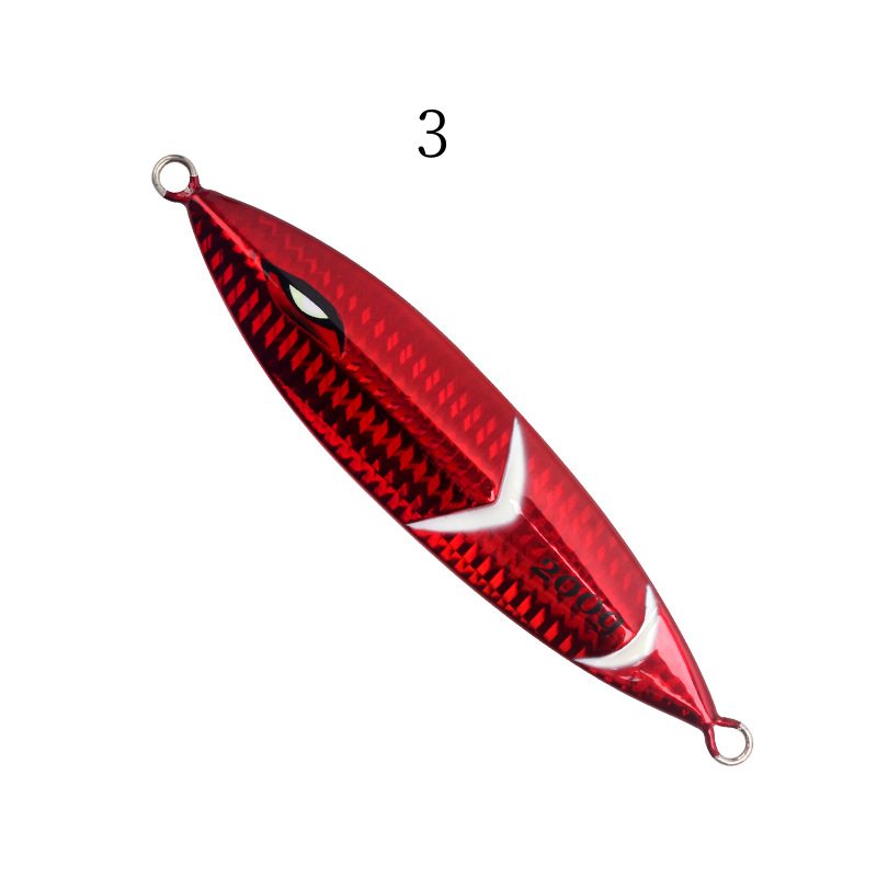 1pc 60/80/100/120/150/200/250g luminous jig lure