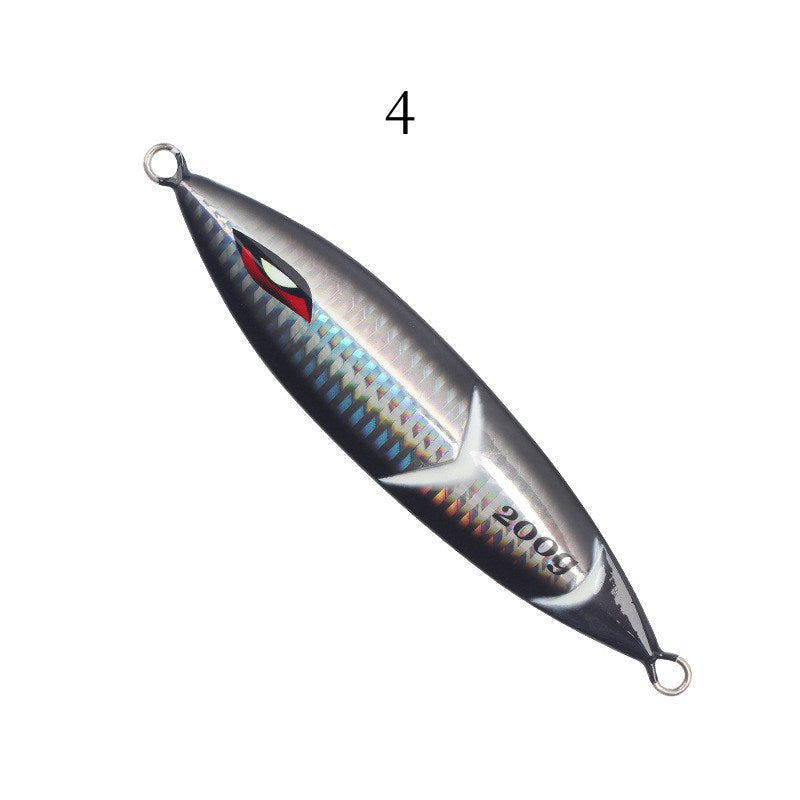 1pc 60/80/100/120/150/200/250g luminous jig lure