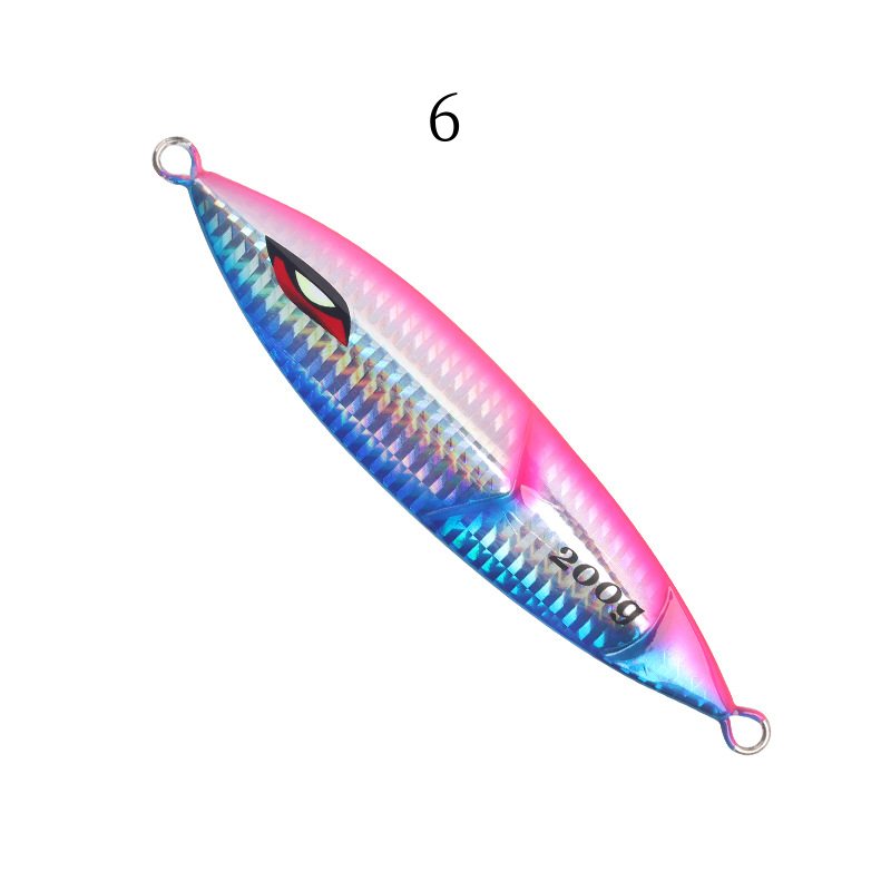 1pc 60/80/100/120/150/200/250g luminous jig lure