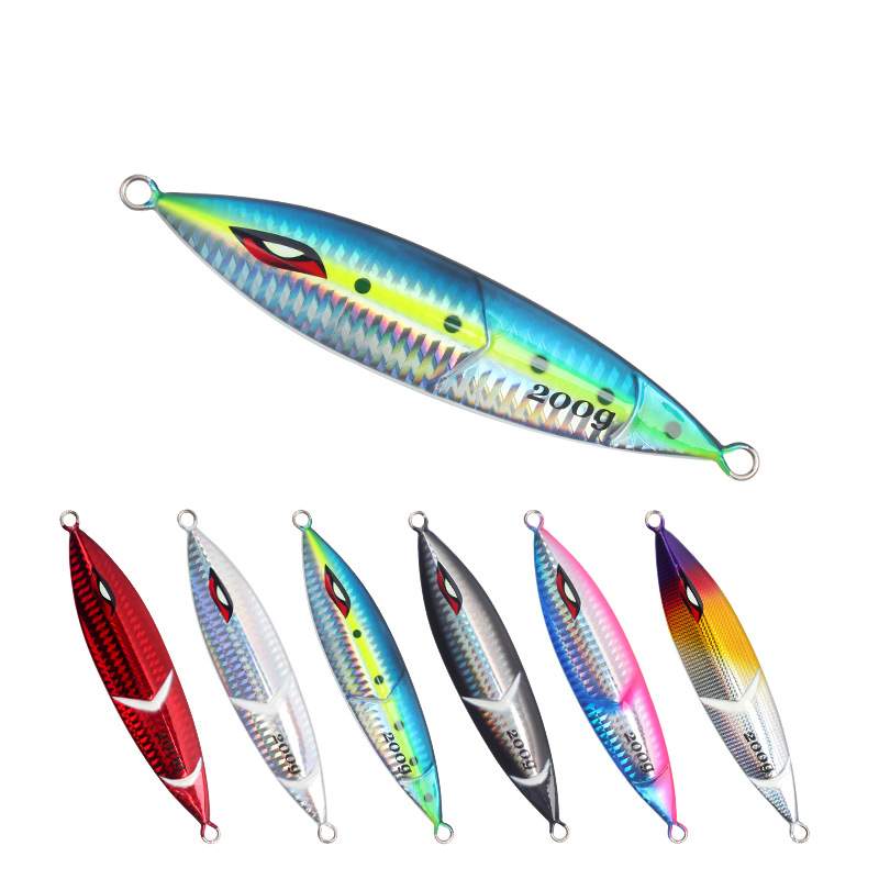 1pc 60/80/100/120/150/200/250g luminous jig lure