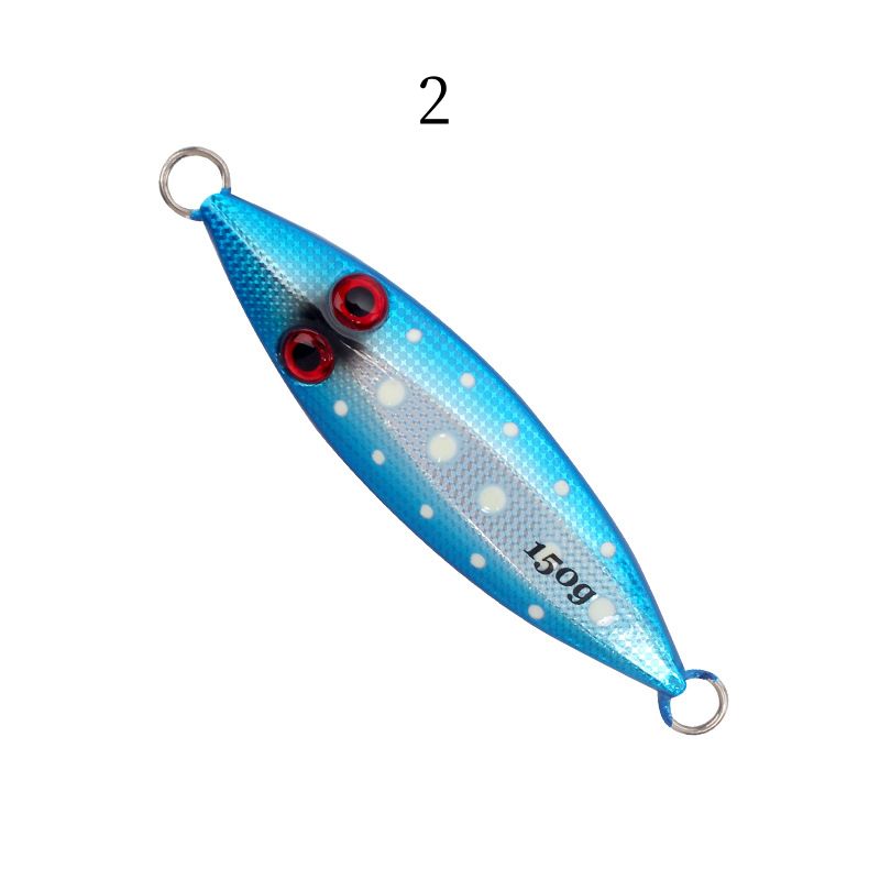 1pc 100/150/200/250g luminous jig lure