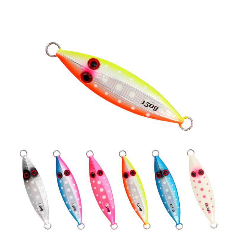 1pc 100/150/200/250g luminous jig lure