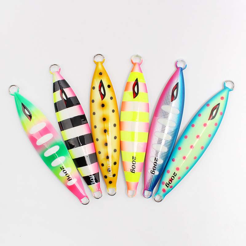 1pc 130/150/180/200/220g luminous jig lure