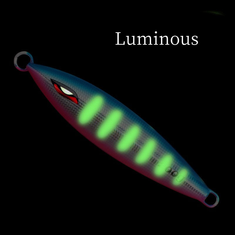 1pc 130/150/180/200/220g luminous jig lure